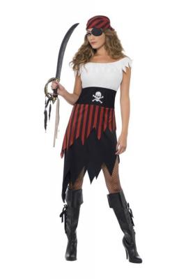 SMIFFYS Costume Pirate Jeune Femme - S