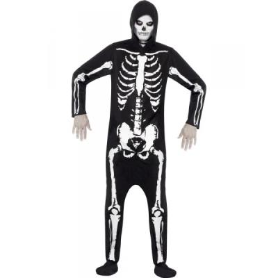 SMIFFYS Costume squelette masqu&eacute; pour homme - L