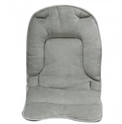 MONSIEUR BEBE Coussin de confort pour chaise haute b&eacute;b&eacute; enfant gamme Ptit - Gris souris