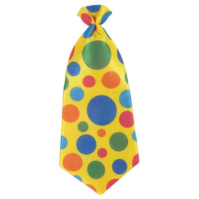 WIDMANN Cravate &agrave; pois clown adulte taille unique