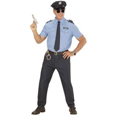  D&eacute;guisement Agent De Police Homme - Xxl - Bleu - 04039