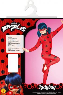 MIRACULOUS LADYBUG D&eacute;guisement Classique Ladybug Miraculous Fille - Rouge - XL