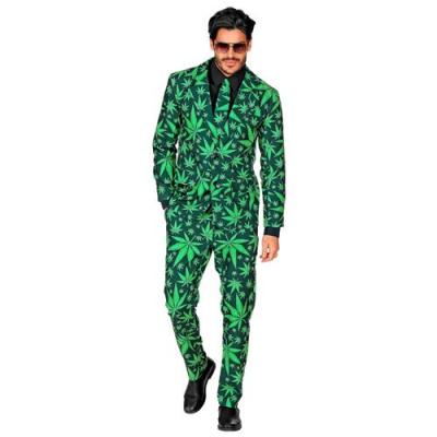  WIDMANN 09371 The Ganja Style Tenue pour Homme Vert Taille S