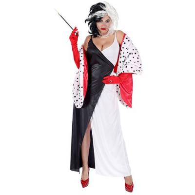 WIDMANN  SRL Costume Demonia de Femme Adulte, Blanc, wdm75762