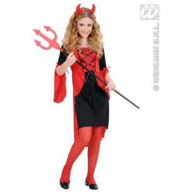 WIDMANN D&eacute;guisement Diablesse Des Enfers Fille Halloween 11 &Agrave; 13 Ans