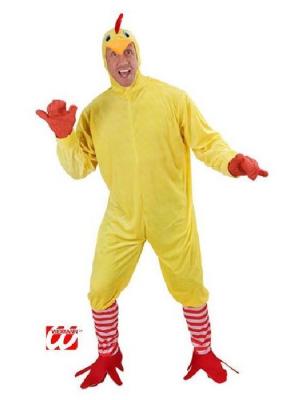 WIDMANN  89732 M Costume De Poulet Avec Des Bas Des Jambes, Masque
