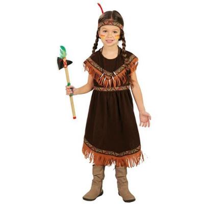 UNKNOWN D&eacute;guisement Indienne Marron Fonc&eacute; Pour Enfants Plusieurs Tailles (Taille 5-6a)