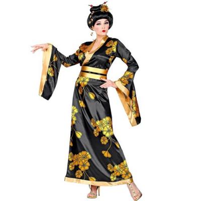  D&eacute;guisement Geisha Noir Femme - M - Noir - 01532