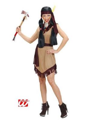 WIDMANN W -  Costume Adulte Indienne, 11000315, Multicolore, L