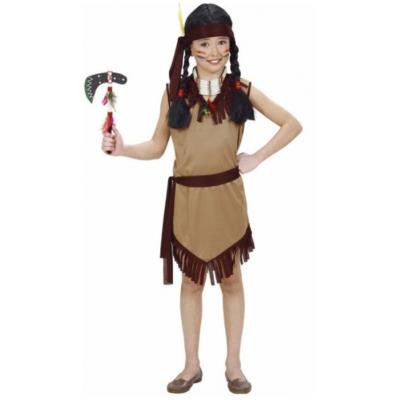 WIDMANN D&eacute;guisement Petite Indienne - Fille - Taille 4/6 ans (102 &agrave; 114 cm) 