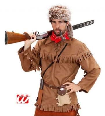 WIDMANN  89673 Coutume Trappeur La Veste, Chapeau