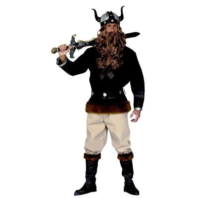 GENERIQUE W WIDMANN- Costume Viking Adulte, 8233237, Marron, XL