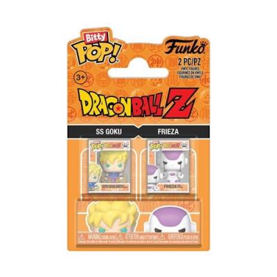 FUNKO Dragon Ball - Pack 2 figurines Bitty POP! Goku & Freiza 2,5 cm 