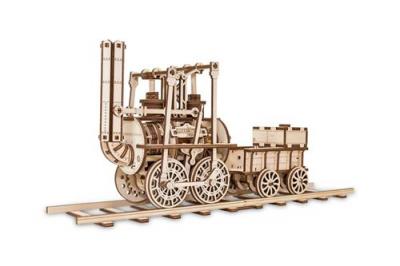  Puzzle 3D en Bois - Locomotion Eco Wood Art