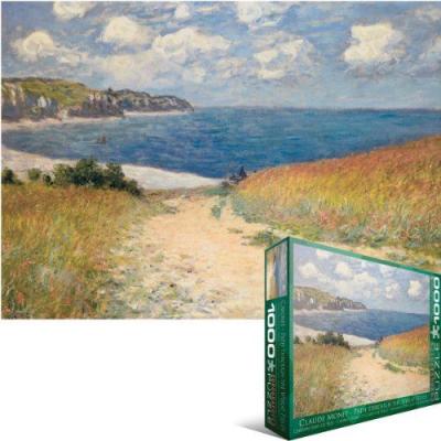 EUROGRAPHICS  Chemin dans les Bles by Claude Monet 1000-Piece Puzzle