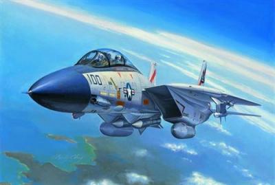HOBBYBOSS Maquette avion Hobby Boss Grumman F-14A Tomcat-1/72 - Maquette d'avion