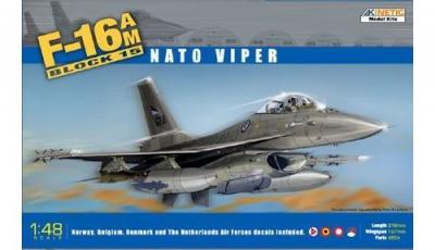  F-16a Mlu Block 15 - 1:48e - Kinetic