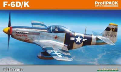  Maquette avion Eduard F-6D / K, Profipack- 1/48 - Maquette d'avion