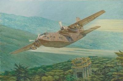  Fairchild C-123k/uc-123k - 1:72e - Roden