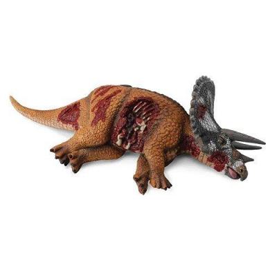 COLLECTA  Wounded Triceratops Figure Marron 3-6 Years