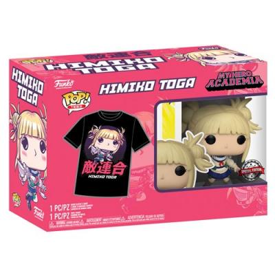  Figurine Funko Pop! Avec T-Shirt - My Hero Academia - Himiko Unmasked - Taille M