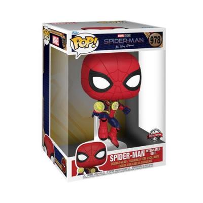  Figurine Funko Pop Jumbo Marvel No Way Home Spider-Man Integrated Suit