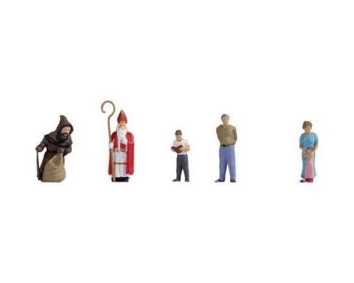 NOCH Figurines H0 Soir&eacute;e Saint-Nicolas  0015923 1 Set-