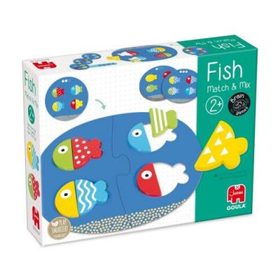  Fish match and mix jeu d'assemblage puzzle couleur 53476