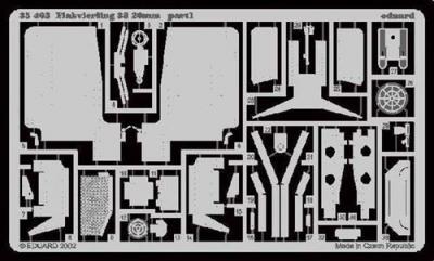 EDUARD  Flakvierling 38 (pour maquette Tamiya TA35091)- 1/35 - Access