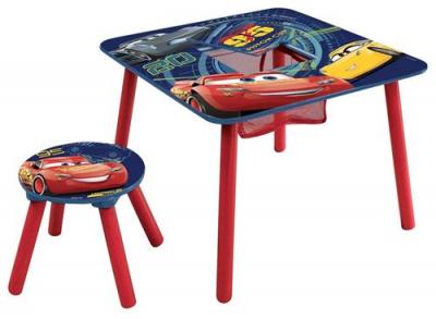 FUN HOUSE  712700 CARS Table de jeux avec un Tabouret pour enfant