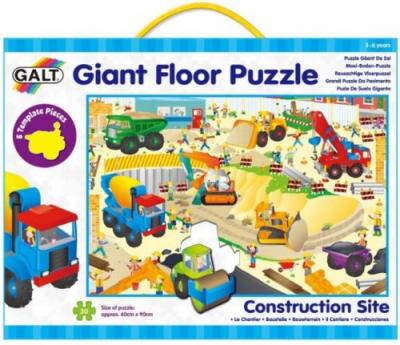 GALT  puzzle de plancher Chantier de construction 30 pi&egrave;ces