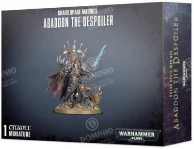 GAMES WORKSHOP  Chaos Space Marine - Abaddon The Despoiler