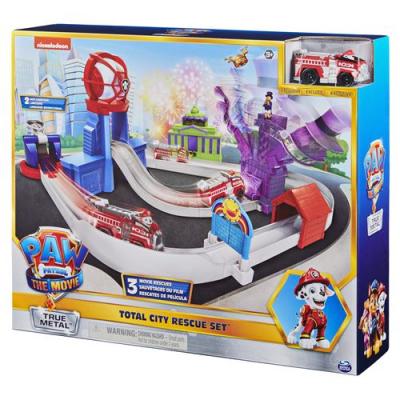 PAW PATROL Garage  City Rescue Playset True Metal Pat&rsquo;Patrouille