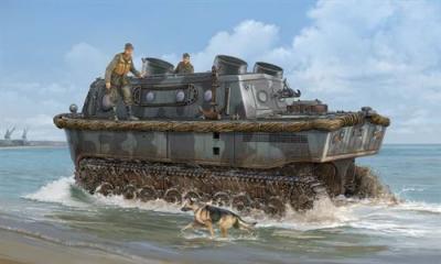 HOBBY BOSS PLASTIC MODELS German Land-wasser-schlepper Early Type - 1:35e - Hobby Boss
