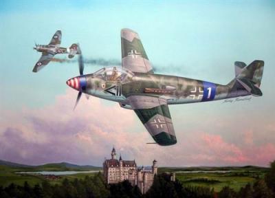 Maquette avion Trumpeter MESSERSCHMITT ME509- 1/48 - Maquette d'avion
