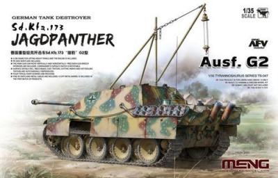  Maquette Meng Model Chasseur de chars allemand Sd.Kfz.173 Jagdpanther