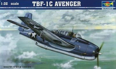 TRUMPETER Maquette avion  TBF-1C AVENGER- 1/32 - Maquette d'avion