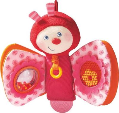 HABA  Figurine-Jouet Papillon Printanier, 301851, Gris