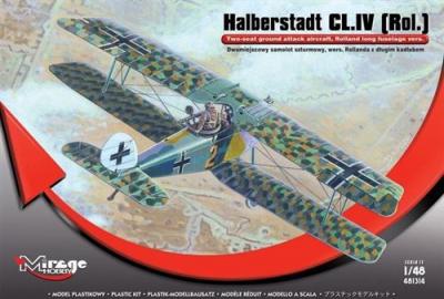  Maquette MIRAGE HOBBY Halberstadt CL.IV (Rol) Si&egrave;ge &agrave; deux si&egrave;ges su-