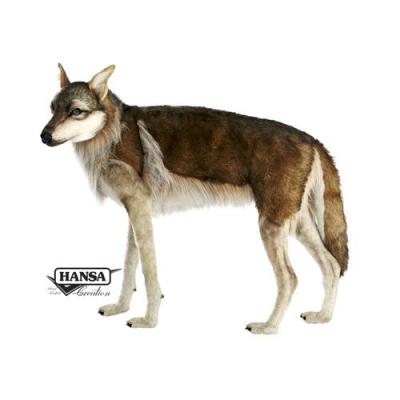 HANSA  peluche geante loup 4 pattes 105cml 6726