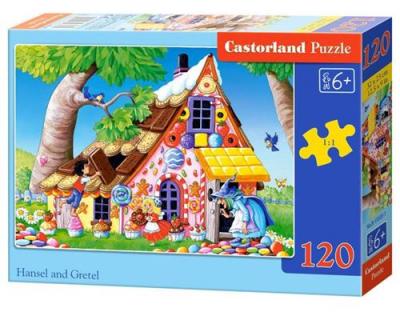CASTORLAND  - B-13333-1 - Puzzle - Hansel et Gretel - 120 Pi&egrave;ces