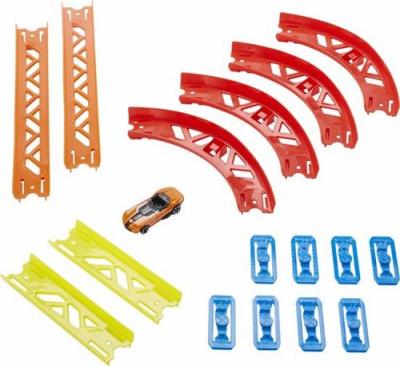 HOT WHEELS  ensemble de coudes Premium junior 30 x 19 cm 17 pi&egrave;ces
