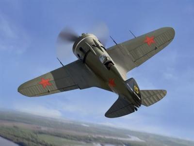  Maquette avion ICM Polikarpov I-16 type 28, WWII sovi&eacute;tique Fighter &