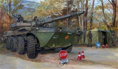  Maquette Trumpeter B1 'Centauro' version tardive (3&egrave;me s&eacute;rie)- 1/35 -