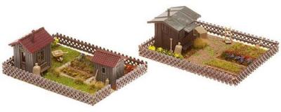 FALLER Jardins Ouvriers Avec Hangars  180494 H0-