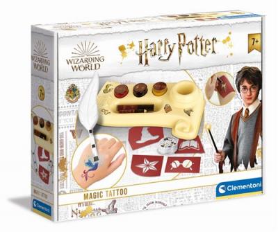 CLEMENTONI Jeu cr&eacute;atif  Tatouages Harry Potter