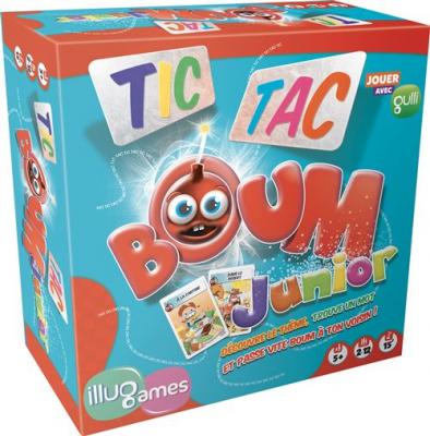 ASMODEE Jeu d&rsquo;ambiance  Tic Tac Boum Junior Illugames 