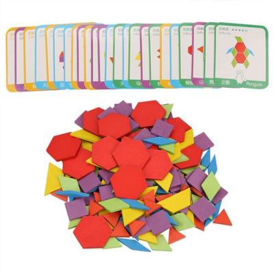 GENERIQUE Jeu de Plateau de Puzzle en Bois Color&eacute; Jouets &Eacute;ducatifs pour enfants 