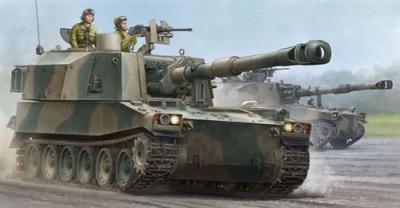 TRUMPETER Maquette  Type de JGSDF 75 155mm obusier automoteur- 1/35 -