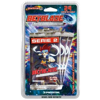 JOUCEO SAS  - Blbeytr2 - Jeu De Soci&eacute;t&eacute; - Blister Boosters - Battle Cards - Beyblade - S&eacute;rie 2